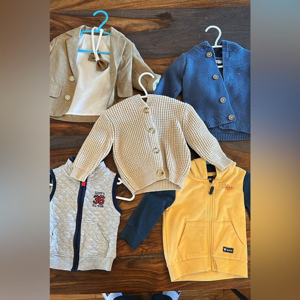 Assorted Baby Cardigans and Vests
